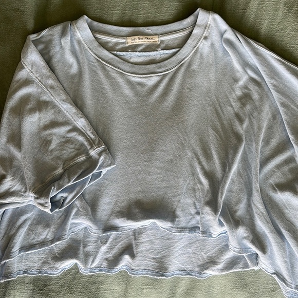 We The Free Tops - baby blue free people cc tee size xs